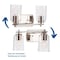 Progress Lighting Adley Collection Two-Light Bath & Vanity P300155-104 - alternate 3